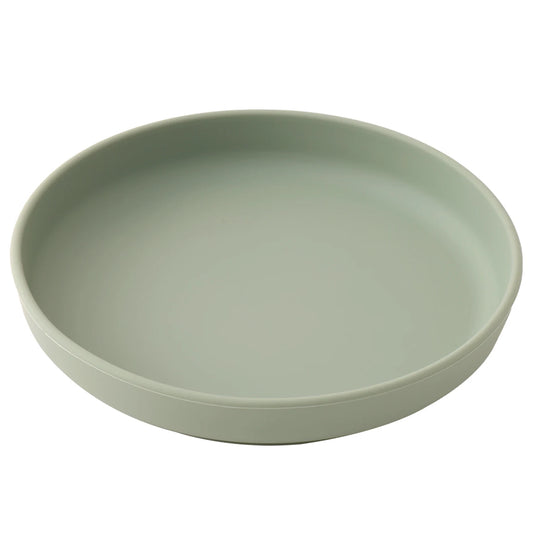 Assiette bébé à ventouse — bords hauts