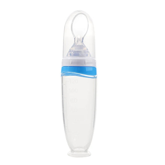 Cuillère-doseuse à purée 120 ml NOATEO, coloris bleu