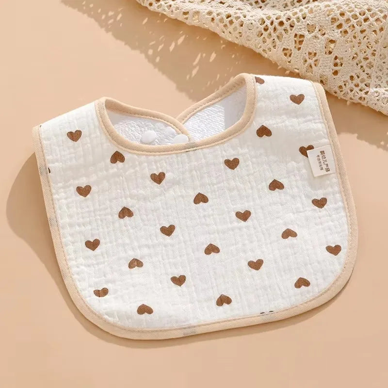 Bavoirs en coton imperméable (lot de 7)