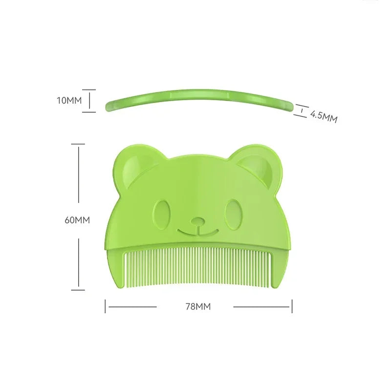 Brosse et peigne à croûtes de lait (lot de 2)