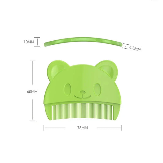Brosse et peigne à croûtes de lait (lot de 2)