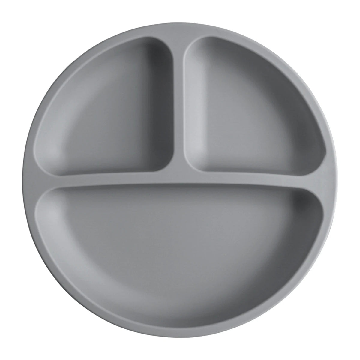 Assiette bébé compartimentée à ventouse