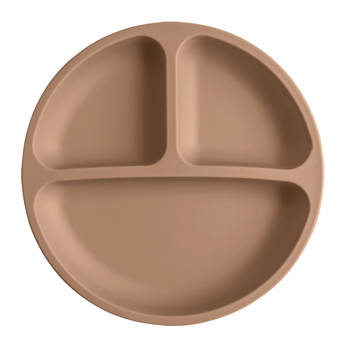 Assiette bébé compartimentée à ventouse