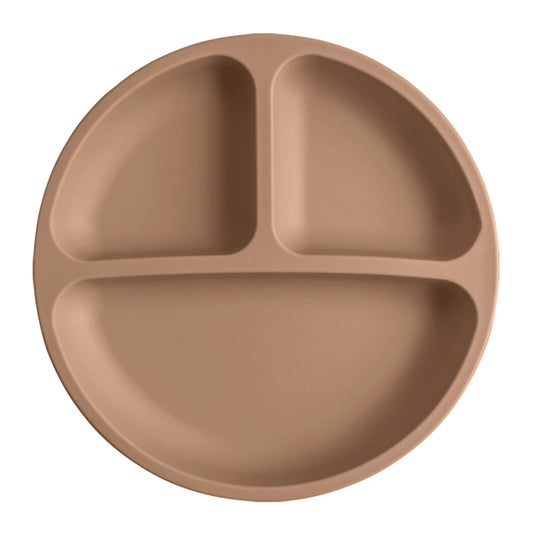 Assiette bébé compartimentée à ventouse