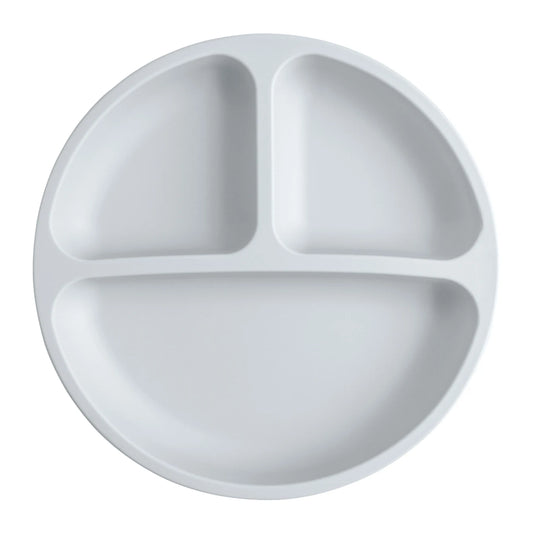 Assiette bébé compartimentée à ventouse